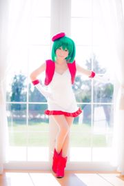 Yuki Mashiro คอสเพลย์ "Macros" Ranka Lee (Xmas ver.)