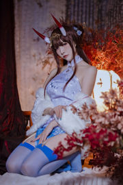 [COS Welfare] Popular Coser Nizo Nisa - Azur Lane Noshiro Cheongsam