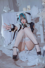 [COS phúc lợi] Coser nổi tiếng Nizuo Nisa - Blue Cheshire