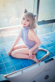 [ภาพถ่าย Net Red COSER] Loli Welfare Mao Mao - เสื้อกันหนาว Backless