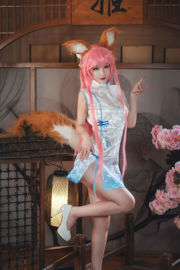 [Foto cosplay] Blogger anime dengan pangeran Lily Ou - Xiaoyu cheongsam