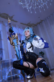 [Internet celebrity COSER photo] Anime blogger Shui Miao aqua - original god Yura original