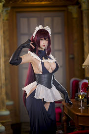 [COS phúc lợi] Coser giá trị cao Nian Nian_D - Skaha Niu Niu Maid