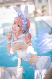 [Foto de Net Red COSER] Huaqi Hana-Summer Sweetheart Swimsuit