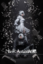 [COS Welfare] Bellezza straniera SayaTheFox - 2B Abito bianco