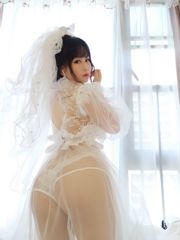 [Foto Cosplay] La ragazza della pesca è Yijiang - Matrimonio floreale