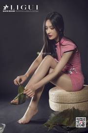 Foot Model Ice Cream "Duanxiang Cheongsam Silk Foot" [丽柜 LIGUI] Internet Beauty