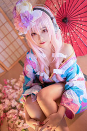 [Foto Cosplay] Linda Miss Sister Honey Cat Qiu - Soniko Kimono