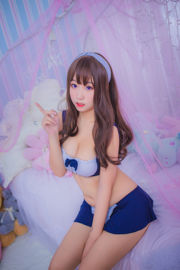 [COS phúc lợi] Sốt chín mèo Busty Sakura - nước hồ bơi chết chóc kiểu hầu gái