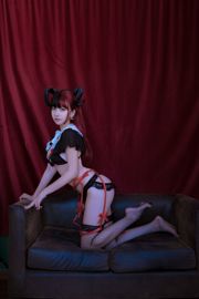 [Foto Cosplay] Douyu Rice Noodles sama - Black Devil