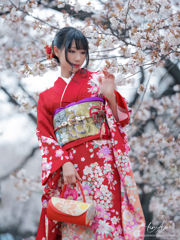 [COS Welfare] Hane Ame Rain Wave - Red Kimono