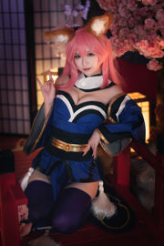 [ภาพคอสเพลย์] อะนิเมะบล็อกเกอร์เทปันยากิผีเต้นรำ w - Tamamo-mae original skin