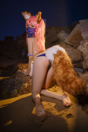 [COS Bienestar] Cosplay Hina Jiao - Tamamo Mae Bailarina árabe