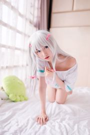 Wood Mianmian "Phù thủy tóc trắng" [Phúc lợi COSPLAY]