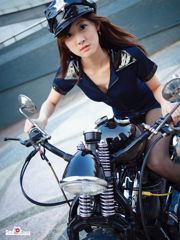 [Dea di Taiwan] Lin Mojing-Harley Poliziotta e hostess